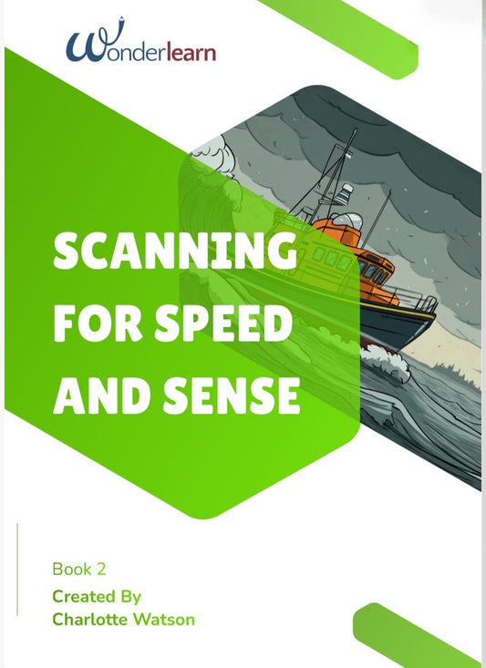 Wonderlearn - Scanning for Speed - Book 2