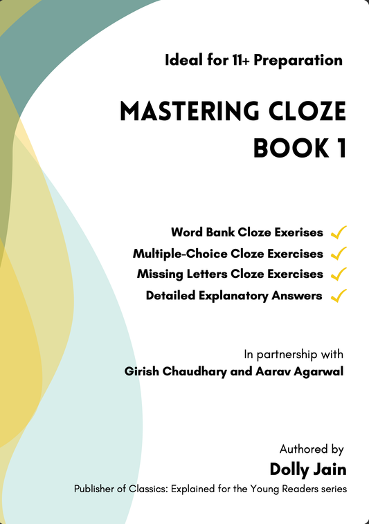 Mastering CLOZE Book 1 - by Dolly Jain